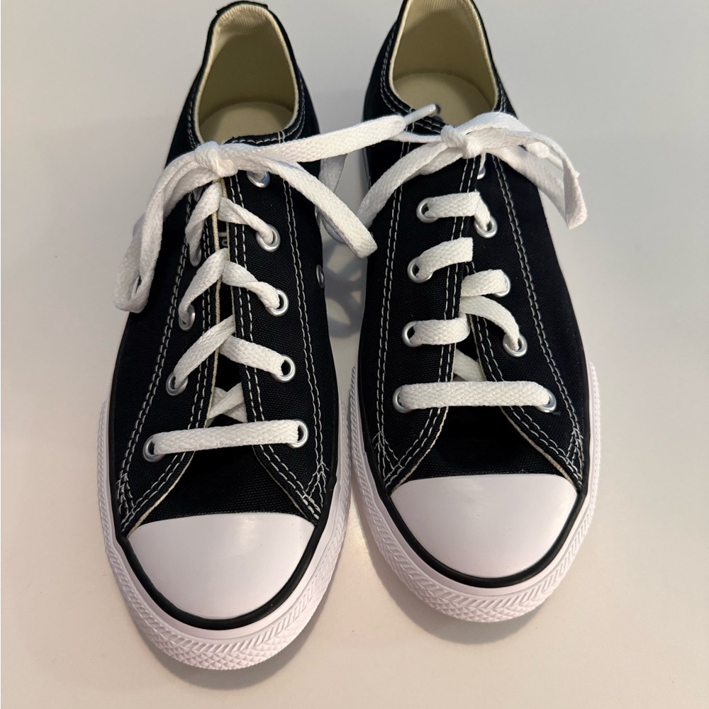 Converse Kids Black and White Sneakers